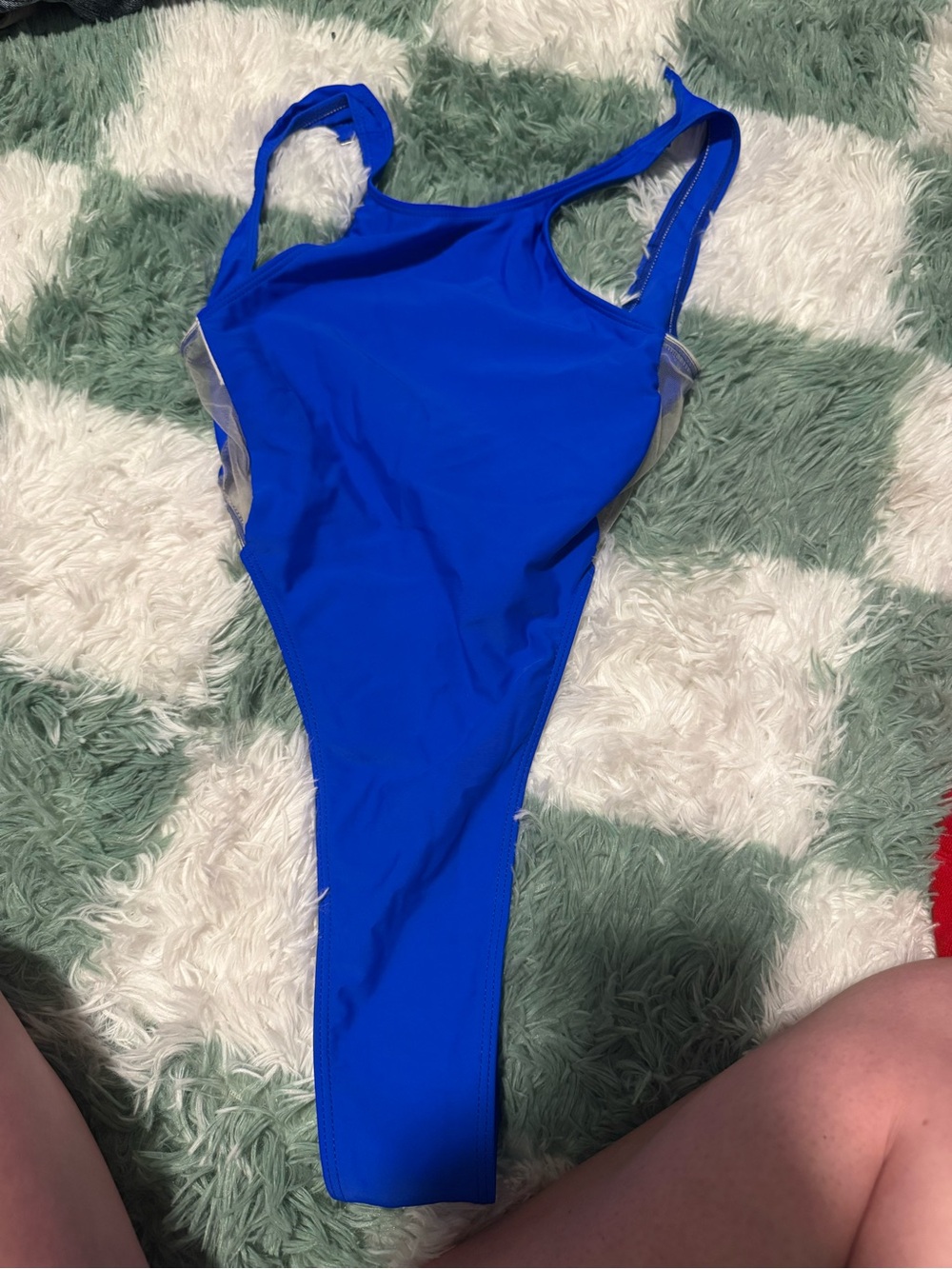 Blue Women’s One-Piece Swimsuit